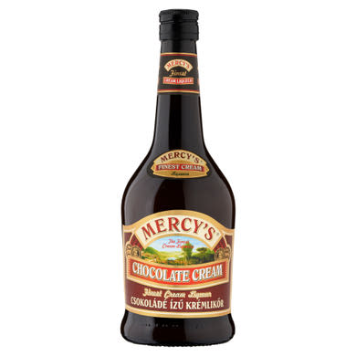 Mercy's csokoládé ízű krémlikőr 15% 0,7 l