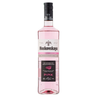 Moskovskaya Pink Raspberry Lime vodka 38%
