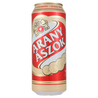 Arany Ászok világos sör 4,3%