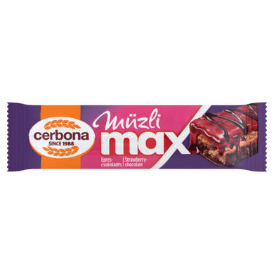 Cerbona Müzli Max epres- csokoládés