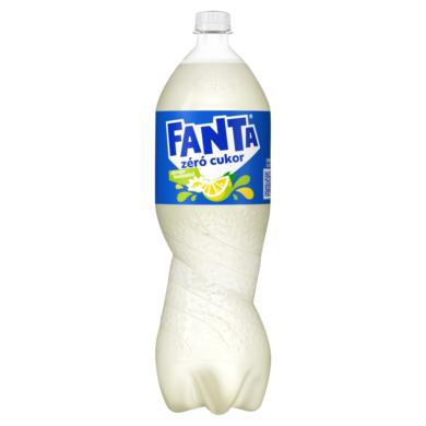 Fanta zéró cukor citrom- és bodzaízű energiamentes szénsavas üdítőital édesítőszerekkel 1,75 l