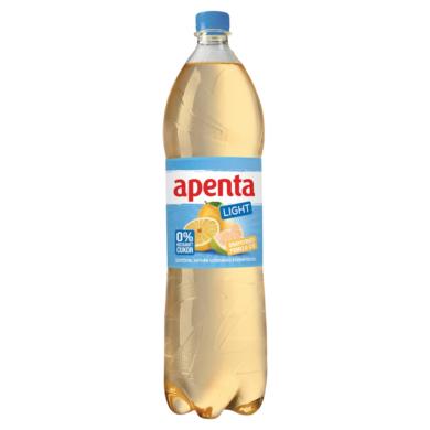 Apenta Light grapefruit-pomelo ízű üdítőital enyhén szénsavas ásványvízzel, édesítőszerekkel