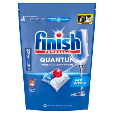 Finish Powerball Quantum All in 1 Regular mosogatógép kapszula 748,8 g
