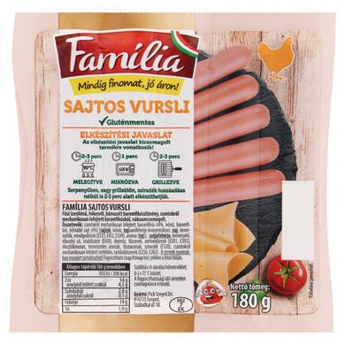 Valdor sajtos vursli