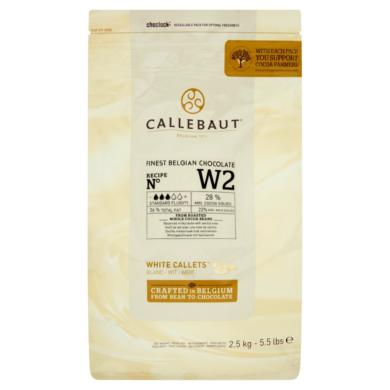 Callebaut W2NV fehér csokoládé pasztillák