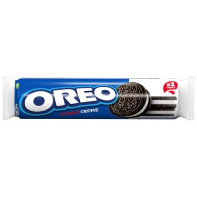 Oreo Double Creme vanília ízű töltelékkel töltött kakaós keksz