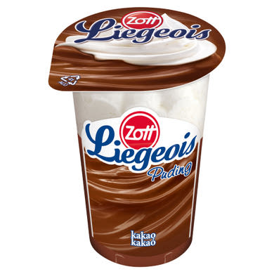 Zott Liegeois kakaós tejszínhabos puding