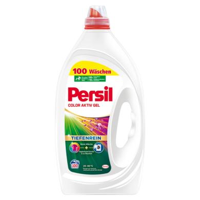 Persil Color Aktiv Gel folyékony mosószer színes ruhákhoz 100 mosás 4,5 l
