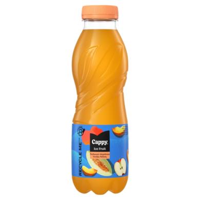 Cappy Ice Fruit Peach-Melon szénsavmentes alma-őszibarack-sárgadinnye ital citromfű ízzel