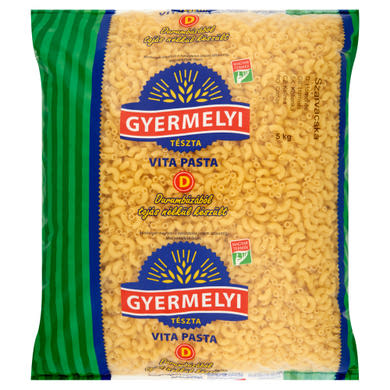 Gyermelyi Vita Pasta szarvacska durum száraztészta
