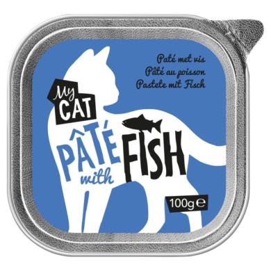 My Cat teljes értékű állateledel felnőtt macskáknak halas pástétom