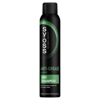 Syoss Anti-Grease zsírosodás elleni száraz sampon gyorsan zsírosodó hajra