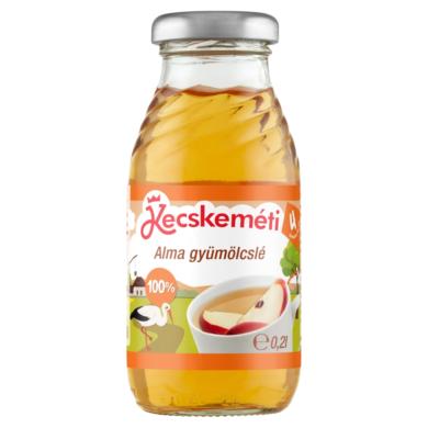 Kecskeméti 100% alma gyümölcslé bébiital 4 hónapos kortól 0,2 l