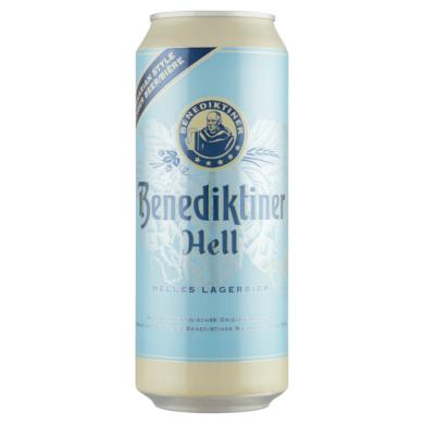 Benediktiner Hell német világos sör 5%