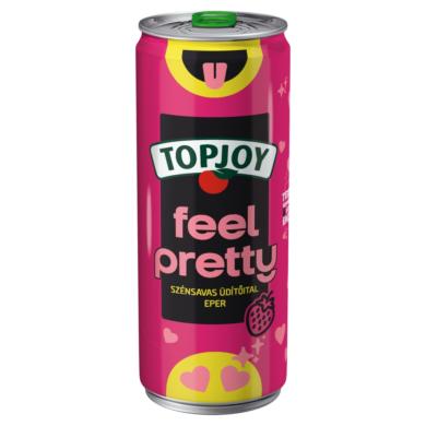 Topjoy eper ízű szénsavas üdítőital