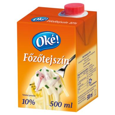 Oké! UHT főzőtejszín 10%