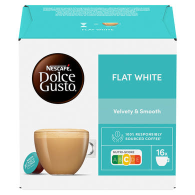 NESCAFÉ Dolce Gusto Flat White tejes kávékapszula