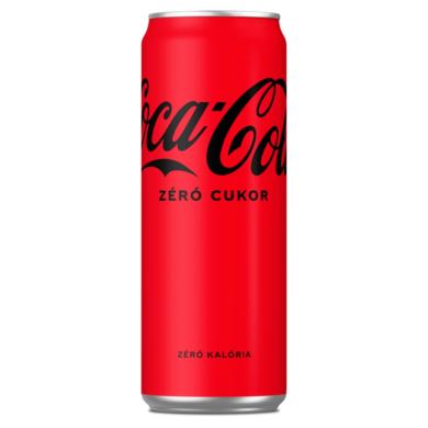 Coca-Cola Zero colaízű energiamentes szénsavas üdítőital édesítőszerekkel