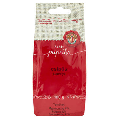 Szegedi Paprika I. osztályú csípős őrölt paprika