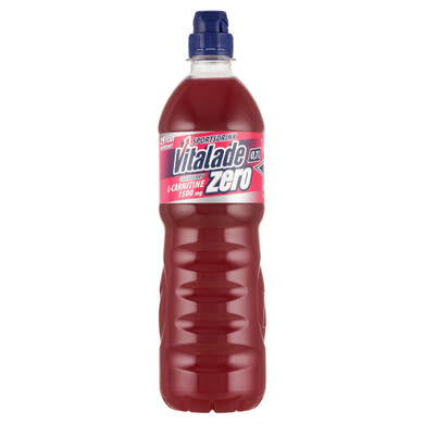Vitalade Zero áfonya-erdei szamóca ízű üdítőital édesítőszerekkel és L-karnitinnel 0,7 l