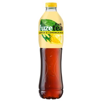 FUZETEA szénsavmentes citrom és citromfű ízű üdítőital cukorral és édesítőszerrel