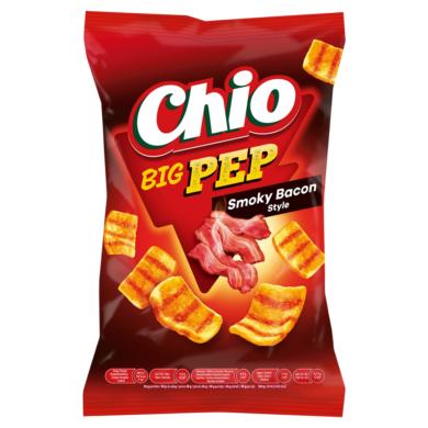 Chio Big Pep Smoky Bacon Style bacon ízű búza-burgonyasnack