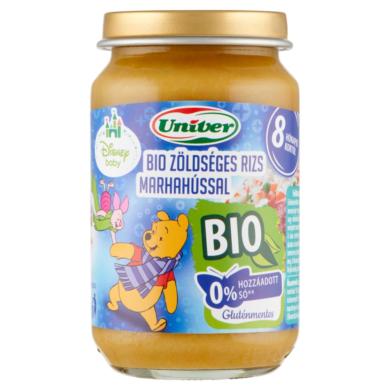 Univer zöldséges rizs marhahússal bébiétel 8 hónapos kortól