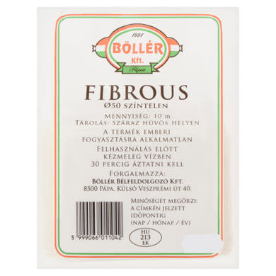 Fibrous műbél színtelen D50 10 m