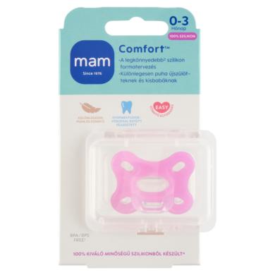 MAM Comfort 100% szilikon játszócumi 0-3 hónapos korig