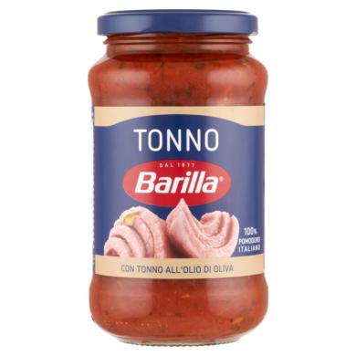 Barilla Tonno paradicsomszósz tonhaldarabokkal, olívaolajjal