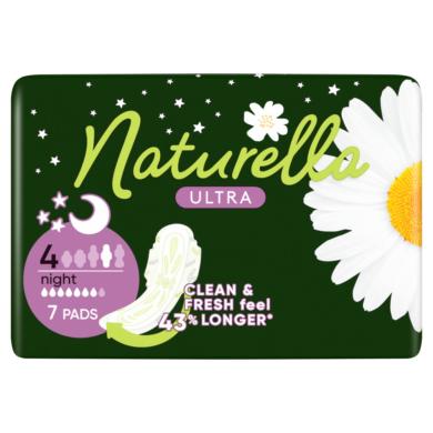 Naturella Ultra Night Szárnyas Egészségügyi Betét