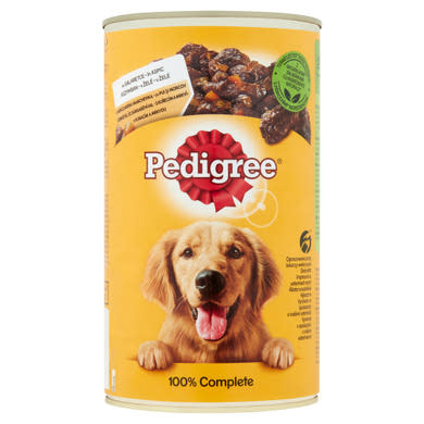 Pedigree teljes értékű nedves eledel felnőtt kutyák részére csirkével és sárgarépával