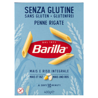 Barilla Penne Rigate gluténmentes apró száraztészta