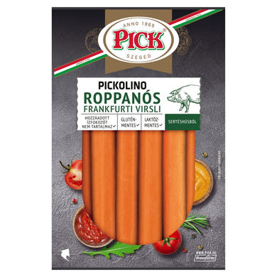 Pick Pickolino roppanós frankfurti virsli sertéshúsból