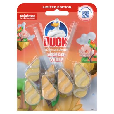 Duck Active Clean Mango-Verse WC-öblítő rúd 2 x 38,6 g (77,2 g)