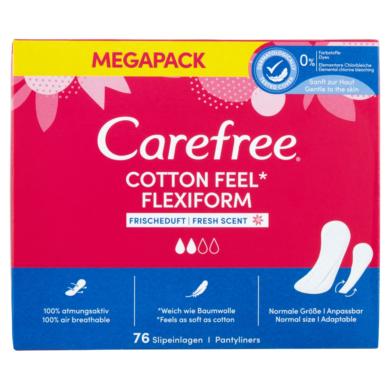 Carefree Cotton Feel Flexiform tisztasági betét friss illattal