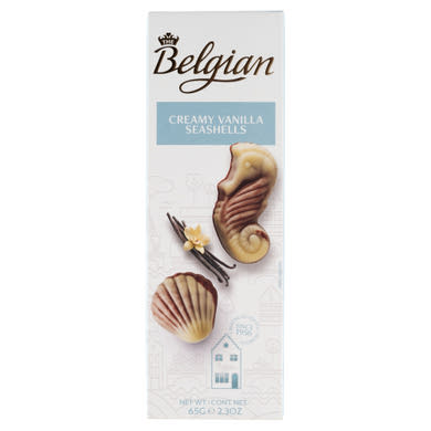 Belgian Creamy Vanilla Seashells