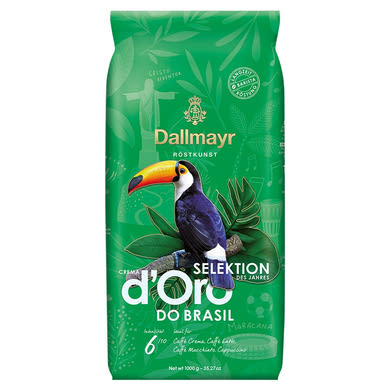 Dallmayr Crema d'Oro Selection pörkölt, szemes kávé