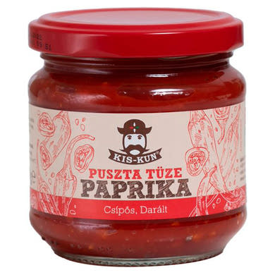 Kis-Kun Puszta Tüze csípős darált paprika