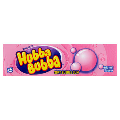 Hubba Bubba gyümölcsízű rágógumi 5 db