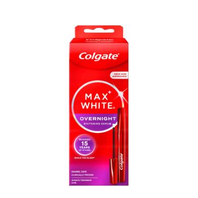Colgate Max White éjszakai fogfehérítő szérum ecsettel