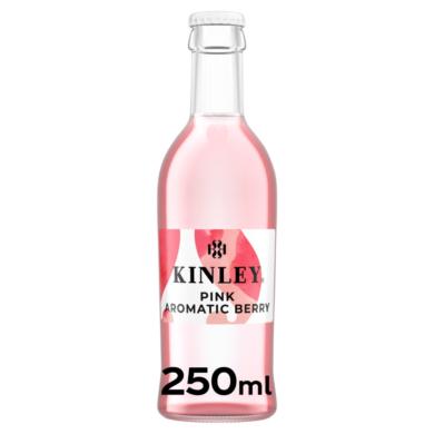 Kinley Pink Aromatic Berry szénsavas, vegyes bogyós gyümölcsízű üdítőital