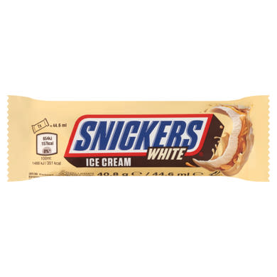 Snickers White Ice Cream