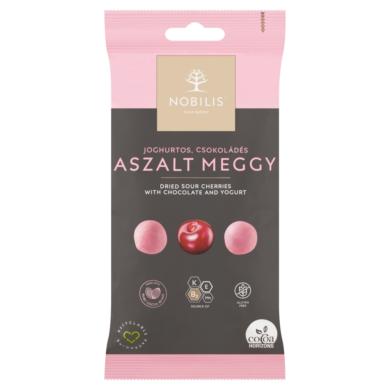 Nobilis joghurtos, fehércsokoládés aszalt meggy