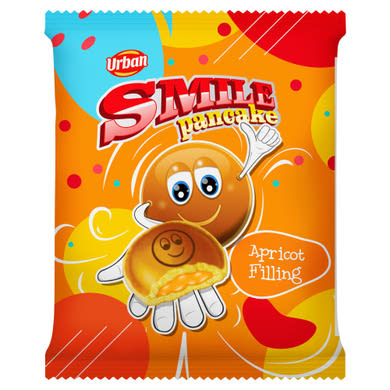 Smile palacsinta sárgabarackos töltelékkel