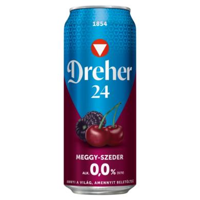Dreher 24 Meggy-Szeder alkoholmentes világos sör 0,0%