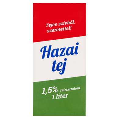 Hazai UHT tej 1,5%, , 1 L