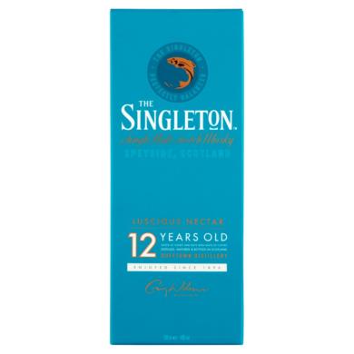 The Singleton of Dufftown 12 éves whisky papír díszdobozban 40% 0,7 l