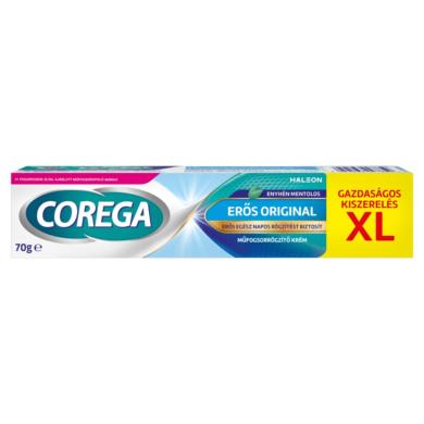 Corega Erős Original műfogsorrögzítő krém