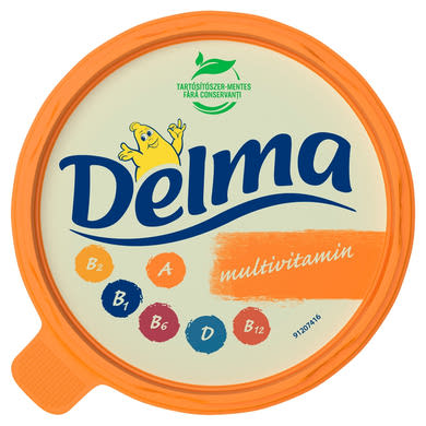 Delma Multivitamin 39% zsírtartalmú light margarin vitaminokkal